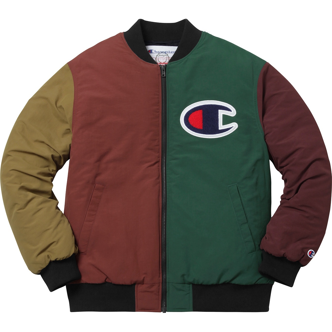 Supreme®/Champion® Color Blocked Jacket view 5